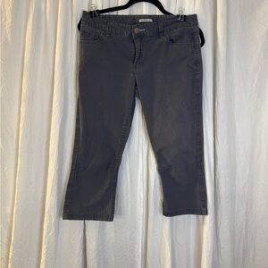 Toad&Co Charcoal Cropped Ankle Jeans